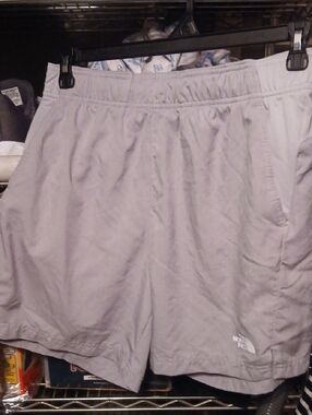 The North Face Light Gray Athletic Shorts